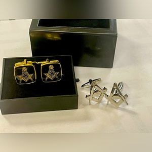 Masonic cuff links-2sets